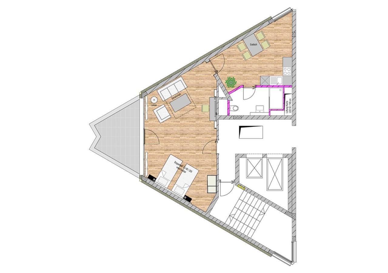 Boardinghouse Das Rundum Bad Reichenhall Kamer foto